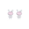 Silver Rabbit Stud Earring