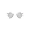 Silver Teapot Stud Earring