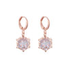 Rose Gold Chic Drop Earrings