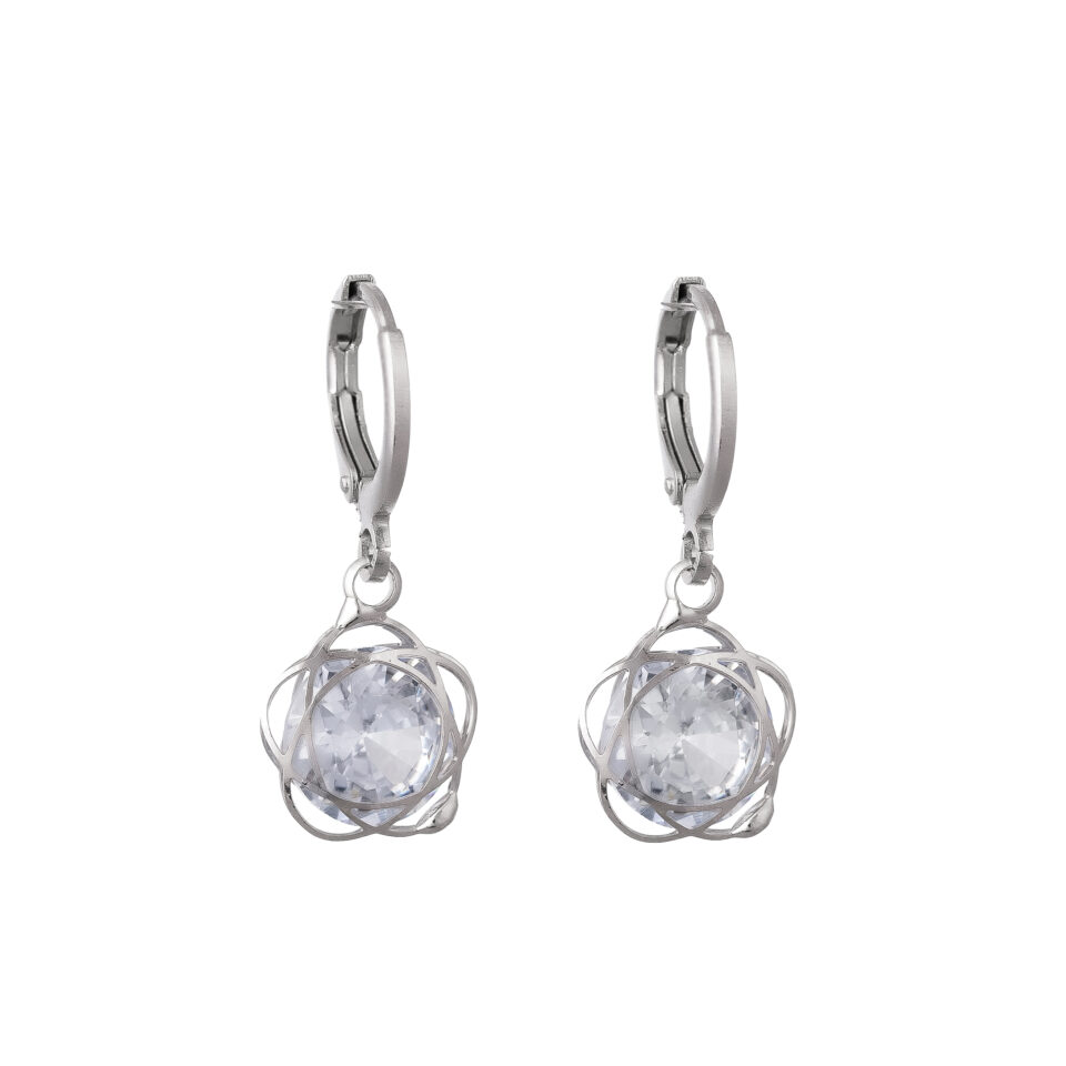 Silver Chic Drop Earrings