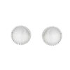 Silver Round Everyday Wear Stud Earring