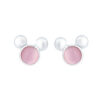 Silver Mickey Mouse Stud Earring