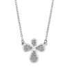 Silver Clover Dainty Necklace