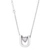 Silver Te Amo Dainty Necklace