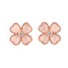 Rose Gold Cute Flower Stud Earring