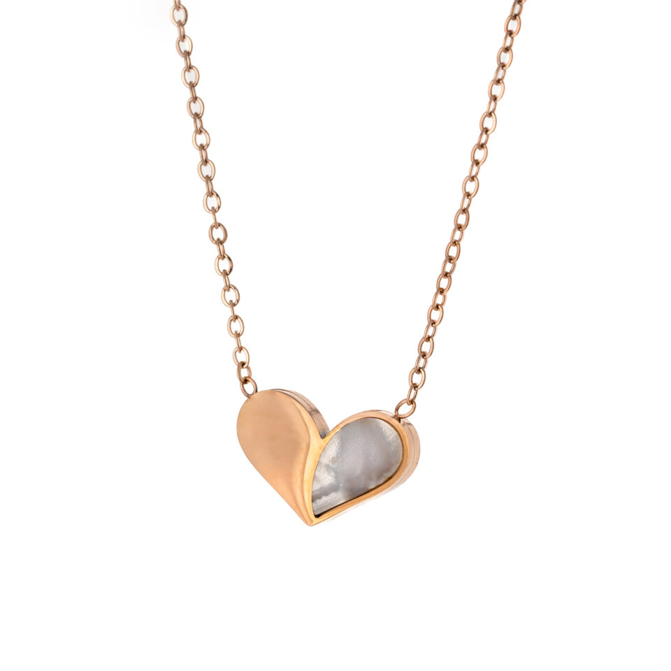 Rose Gold Sweet Heart Necklace