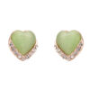 Rose Gold Mini Heart Stud Earring