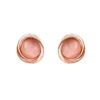 Rose Gold Orbit Stud Earrings