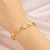 Heart Design Gold Plated Bracelet