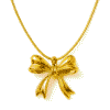 Bow Pendant Necklace 1