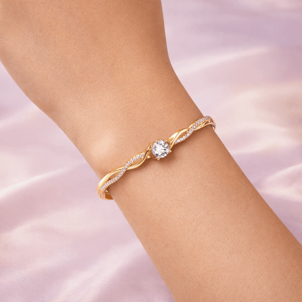 Twisted Anti tarnish luxe bracelet