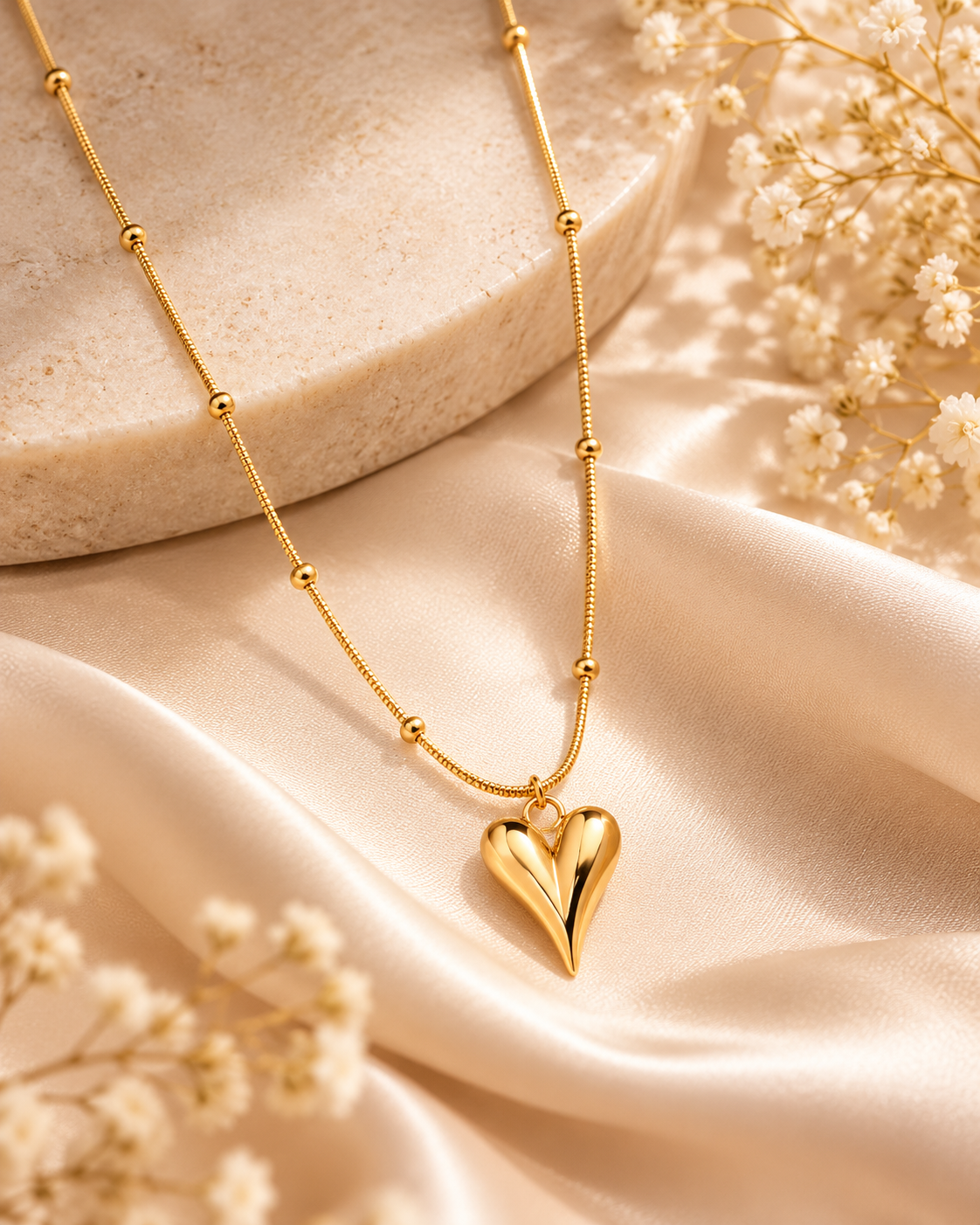 Gold necklace from Charmiq